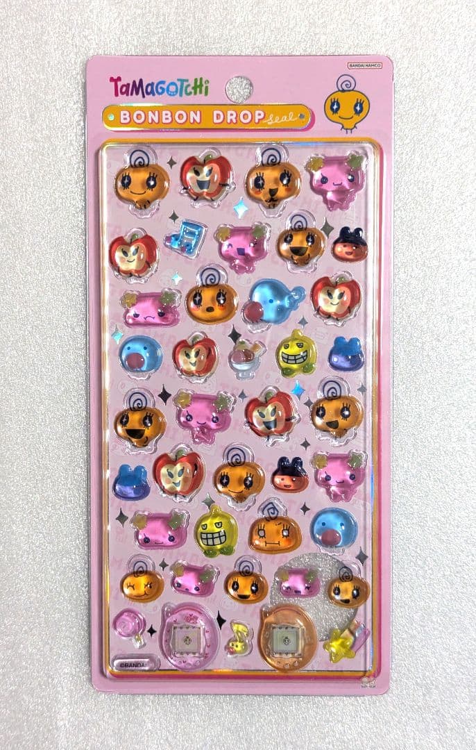 ボンボンドロップシール　たまごっち　シール　サンスター文具