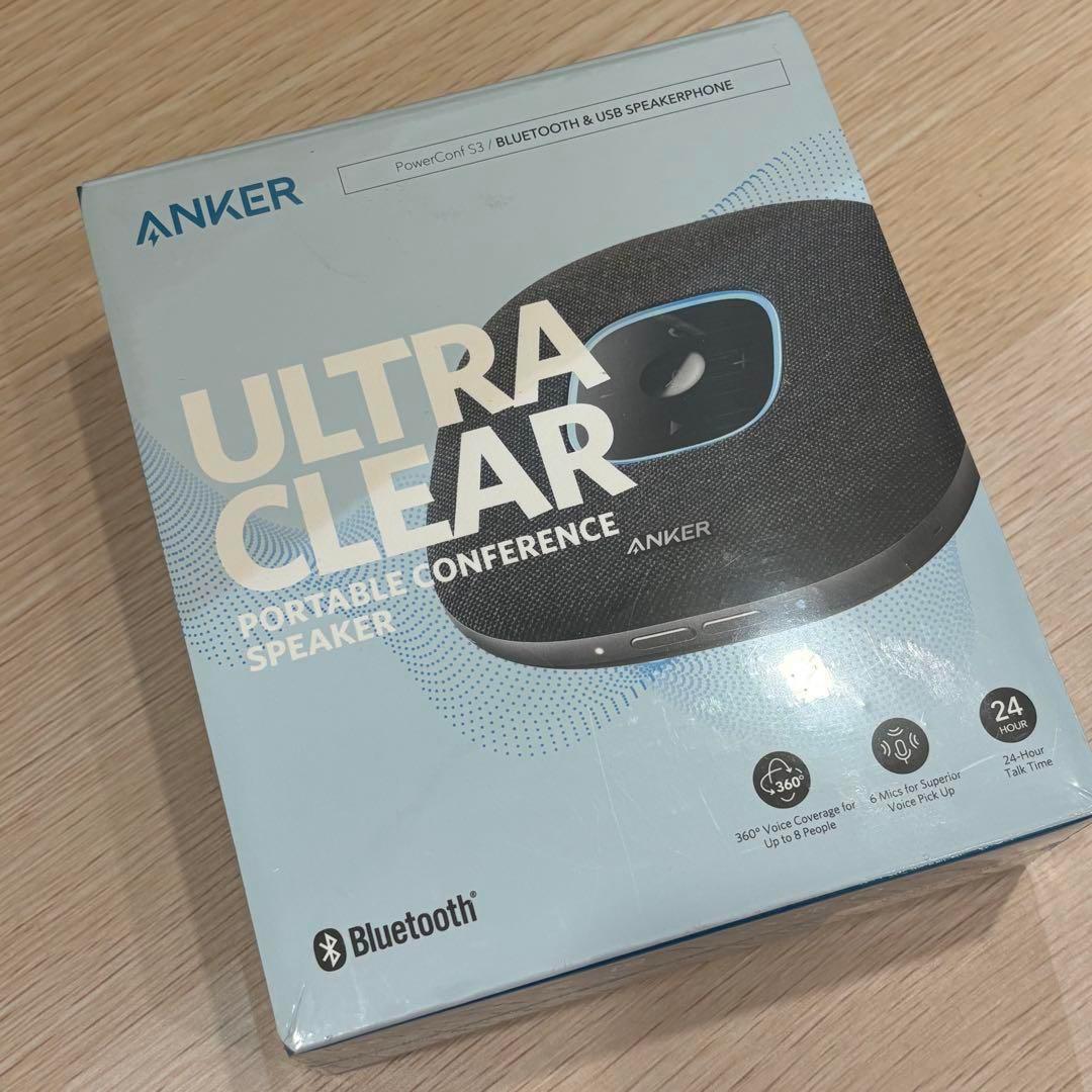 未開封✨️ANKER PowerConf ULTRA CLEAR スピーカーフォン