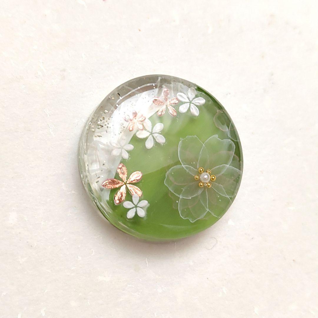 【1012】ハンドメイド　レジン　ヘアゴム　ポニーフック