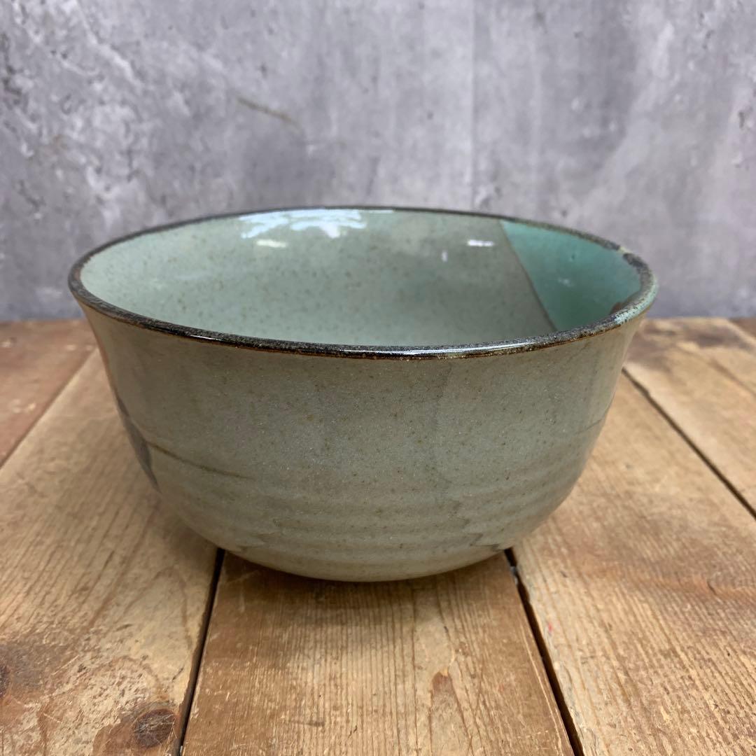 D-5【美品】茶道具 抹茶碗 美山 銘あり 箱付き 紅葉 伝統工芸 茶器