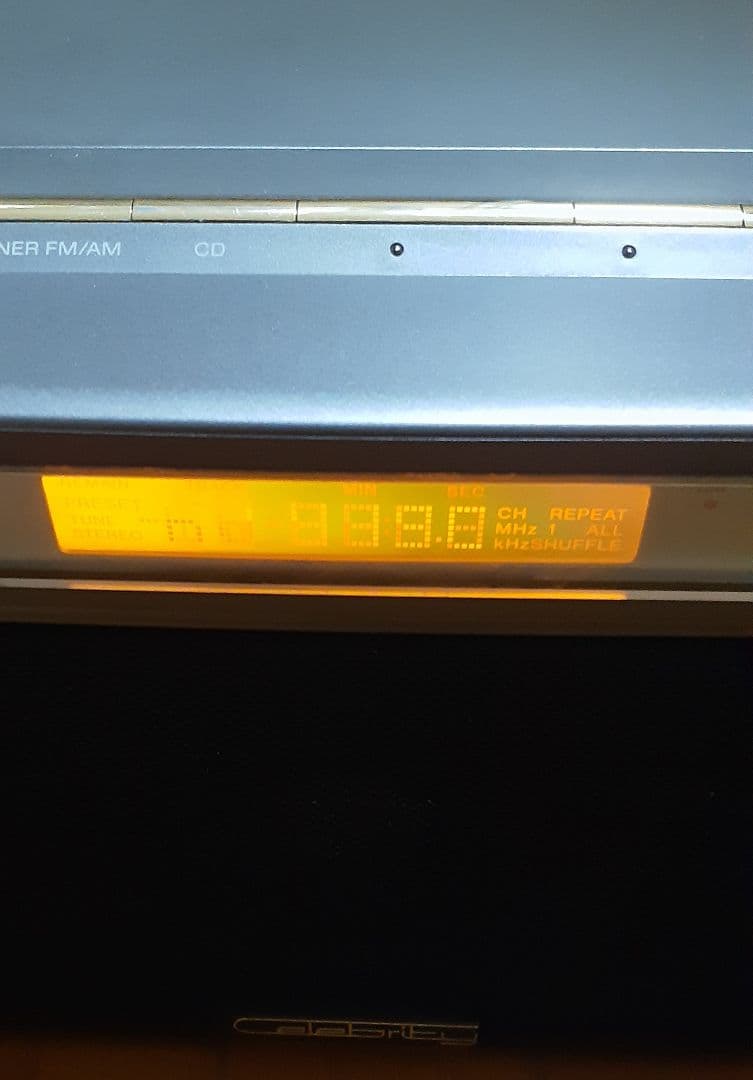 超希少 SONY セレブリティD-3000 CDラジオデッキ
