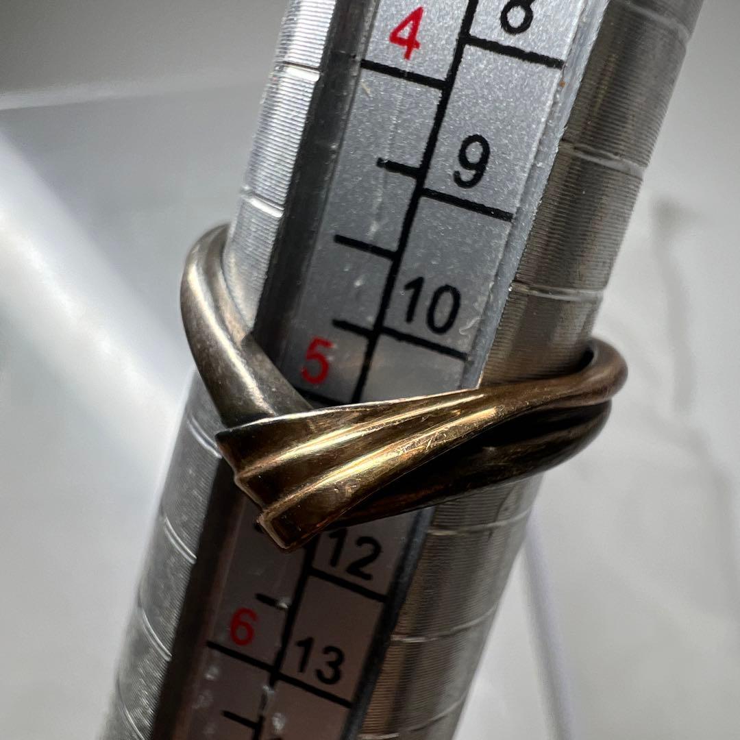 K10/silver コンビ　アクセサリー　２点　4.8g