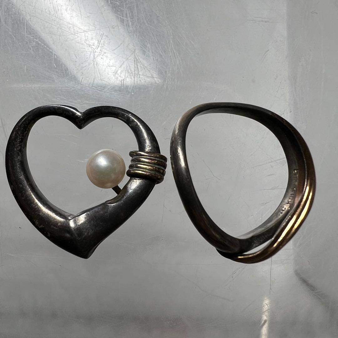 K10/silver コンビ　アクセサリー　２点　4.8g