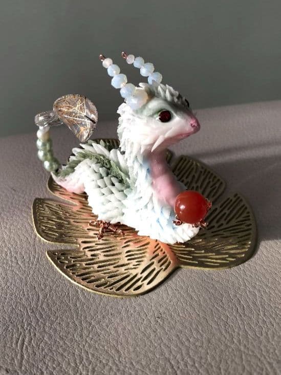 親子 龍の置物　新出発　縁起物 オブジェ
