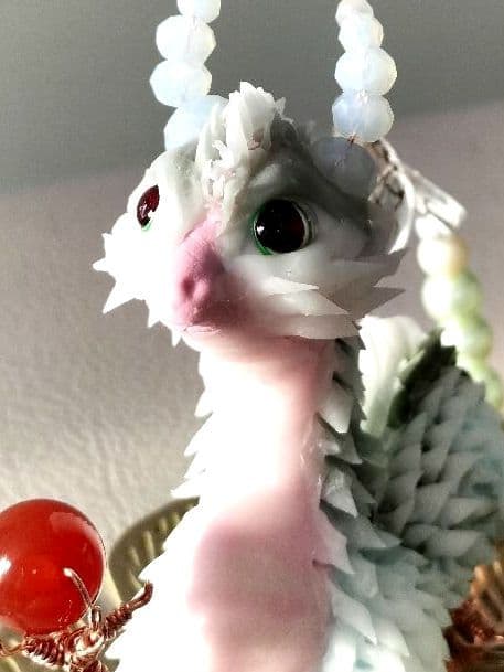 親子 龍の置物　新出発　縁起物 オブジェ