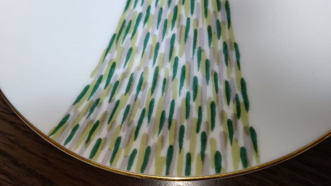 ノリタケ プレート 6枚 16cm クリスマス ツリー風 デザート