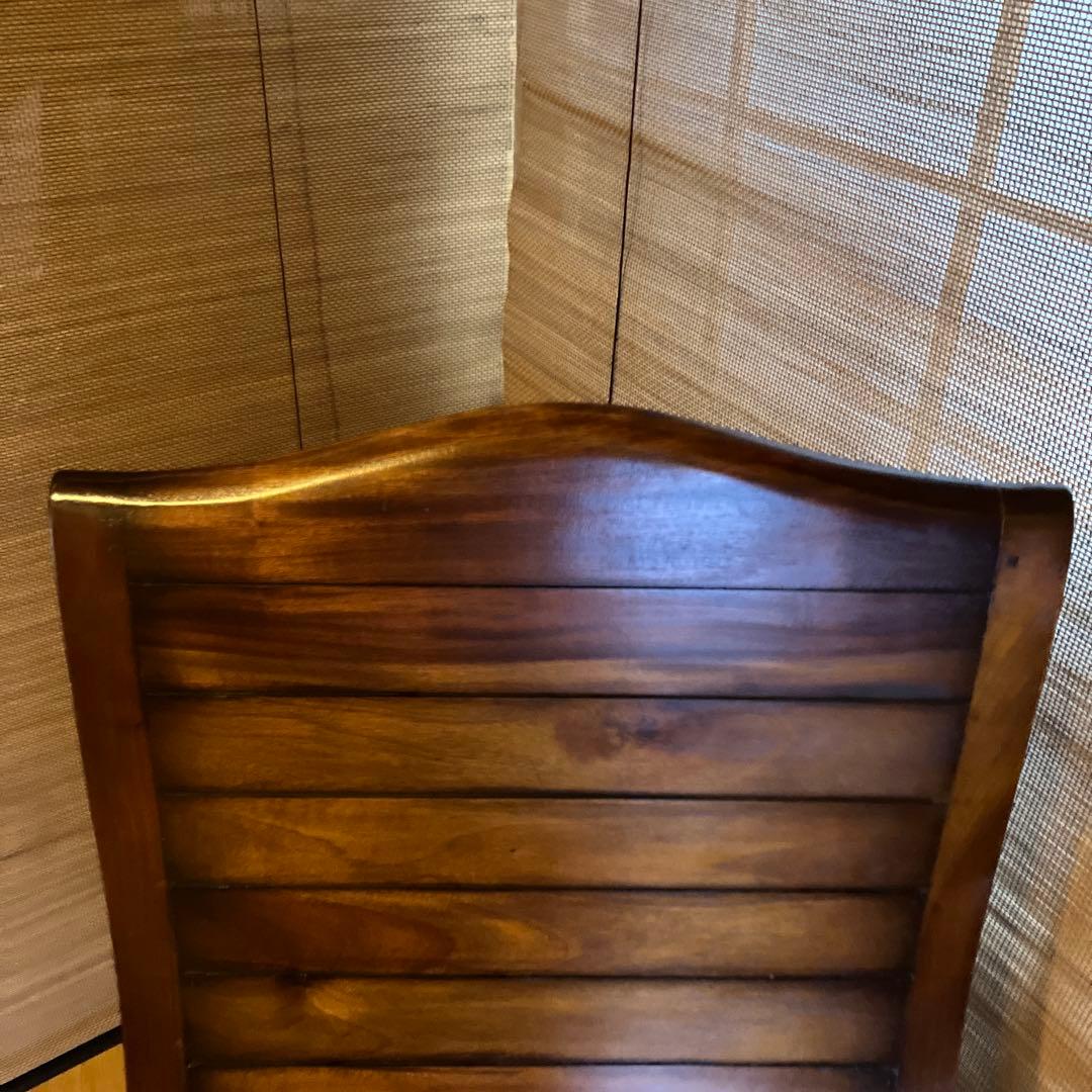 木製　ロッキンキグチェアー　ヴィンテージ レトロ　カントリー調