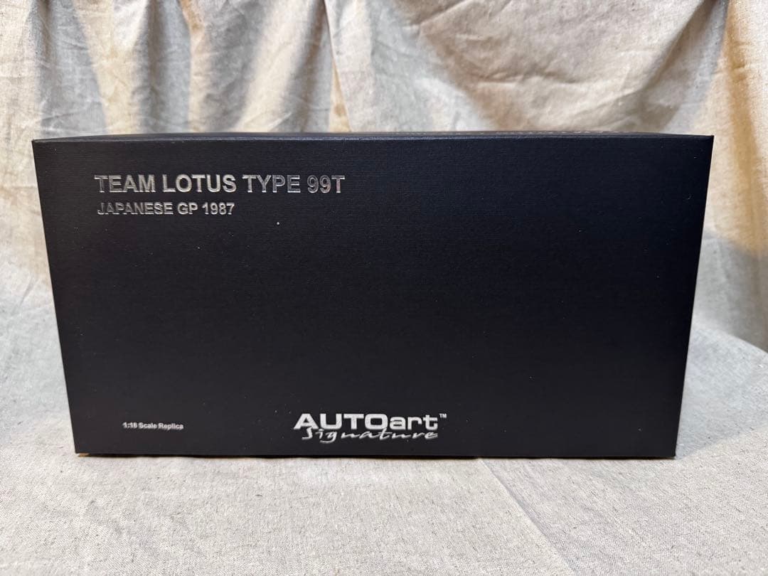 ミニカー Team Lotus Type 99T Japanese GP Senna