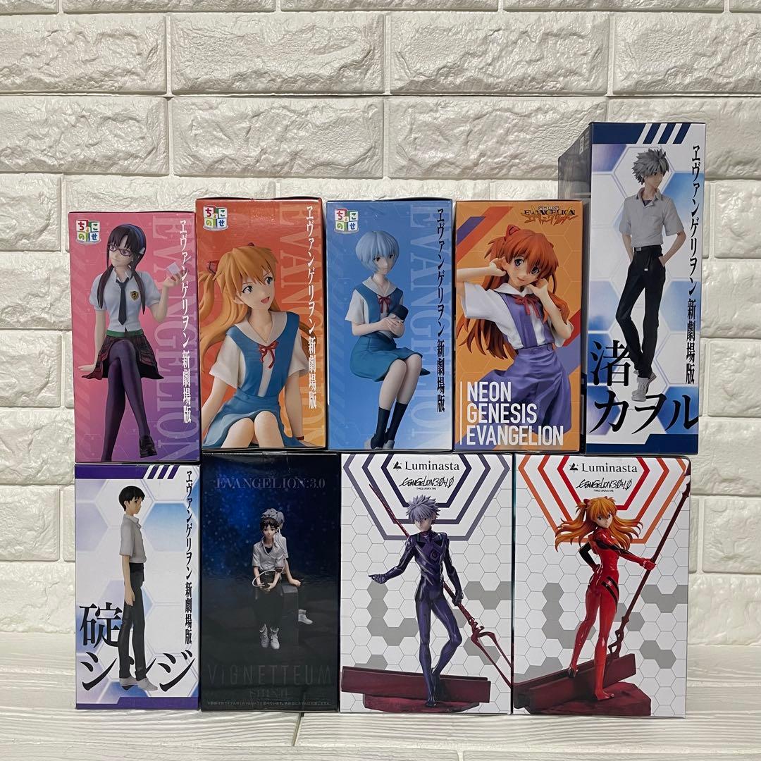 ヱヴァンゲリヲン新劇場版＋新世紀エヴァンゲリオン フィギュア 計9体セット