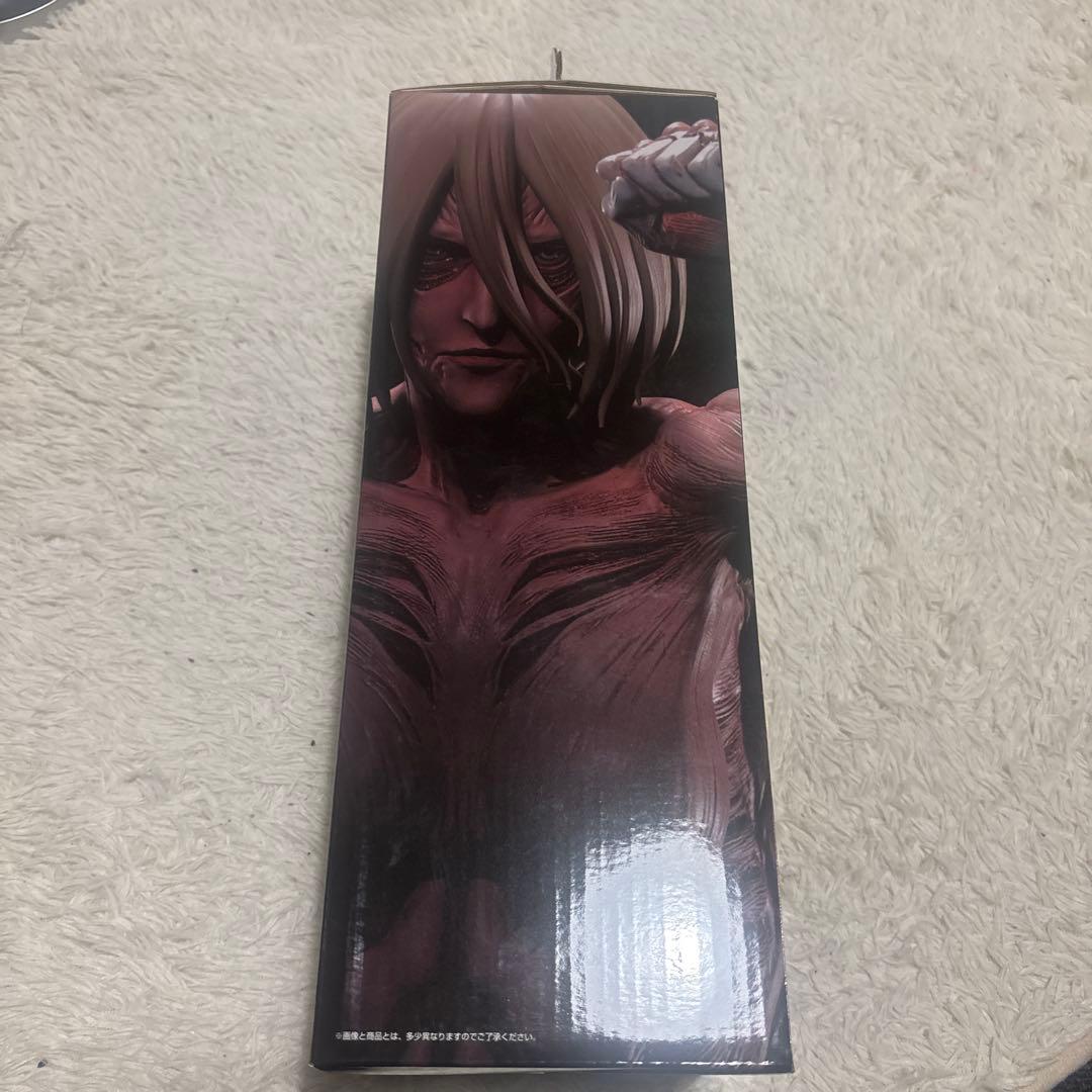 進撃の巨人 1番くじ女型の巨人 A賞フィギュアおまけ付き