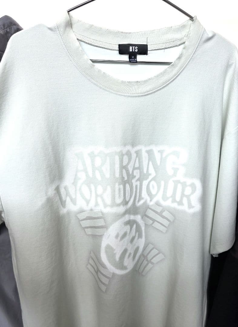 公式 BTS ARIRANG TOUR TシャツGRAY JP VER. L