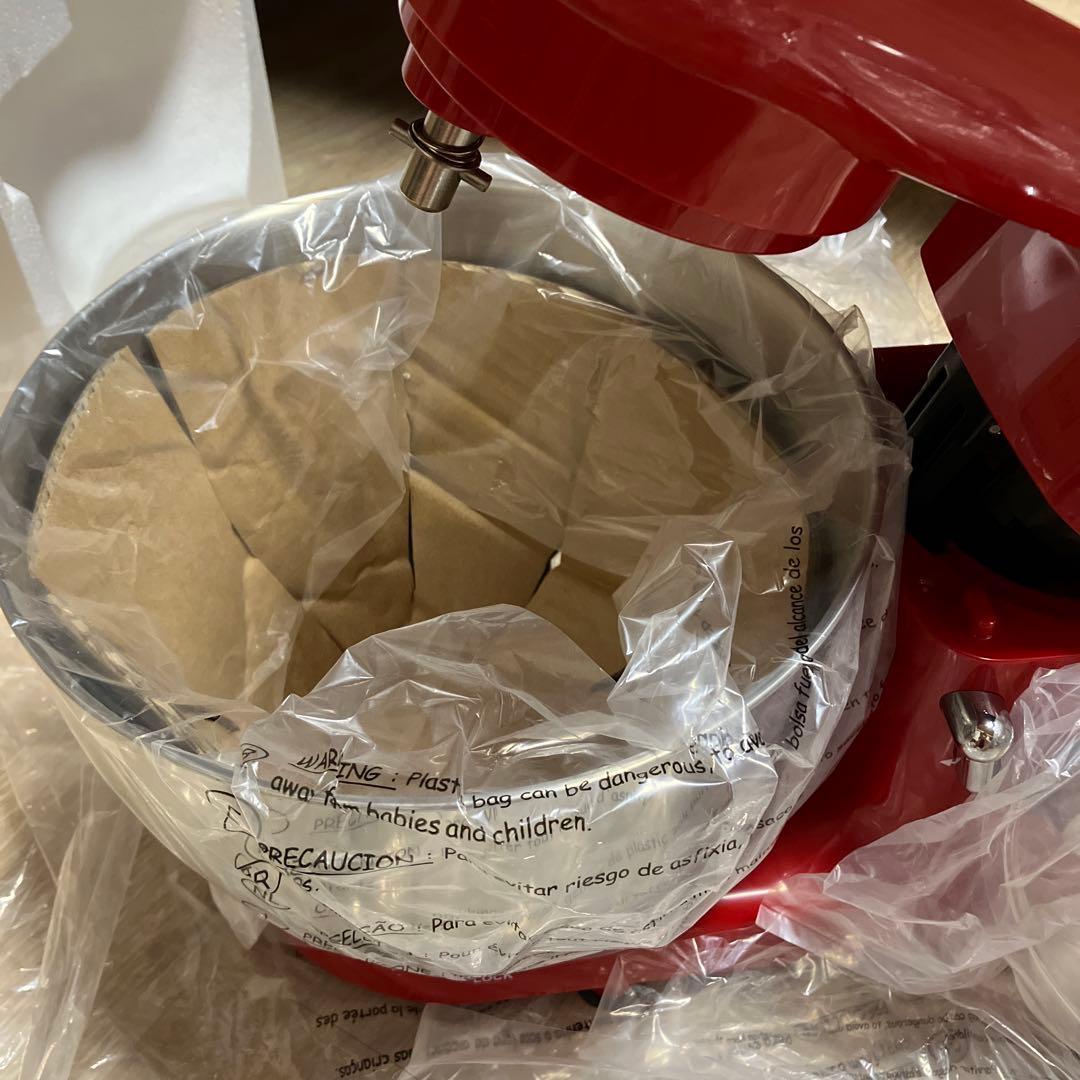 KALELAISU スタンドミキサー EB-1701X レッド