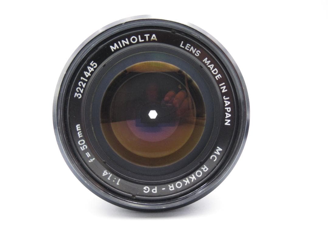 Minolta MC Rokkor PG 50mm F/1.4 管理 I-11