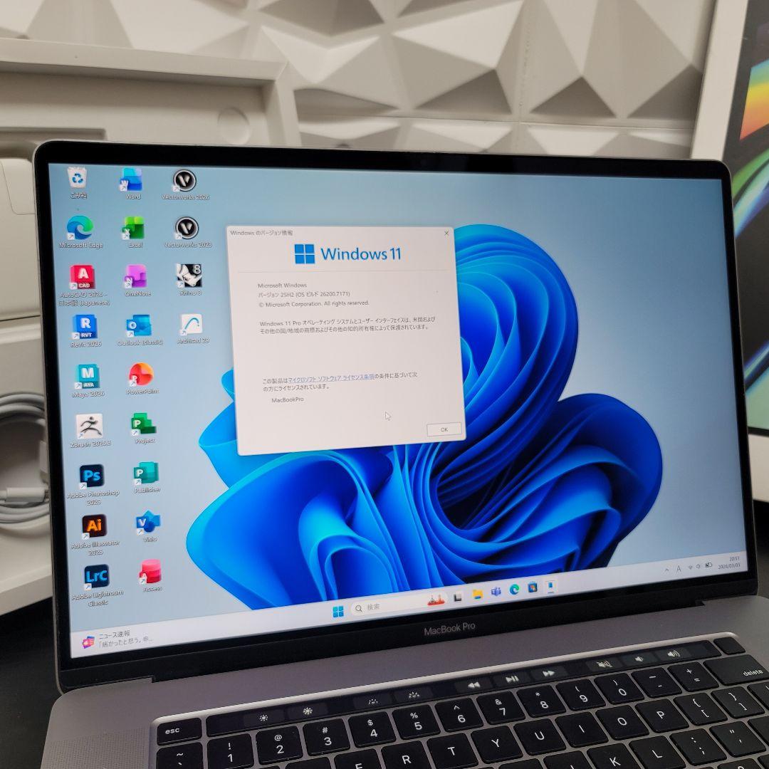 MacBook Pro 16インチ i9 32/1TB CAD/BIM&3D設計