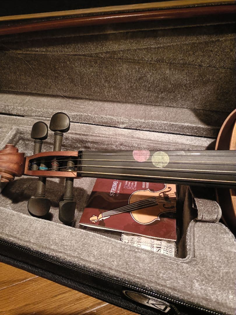 極美品　Hallstatt バイオリン　V-12 セミハードケース