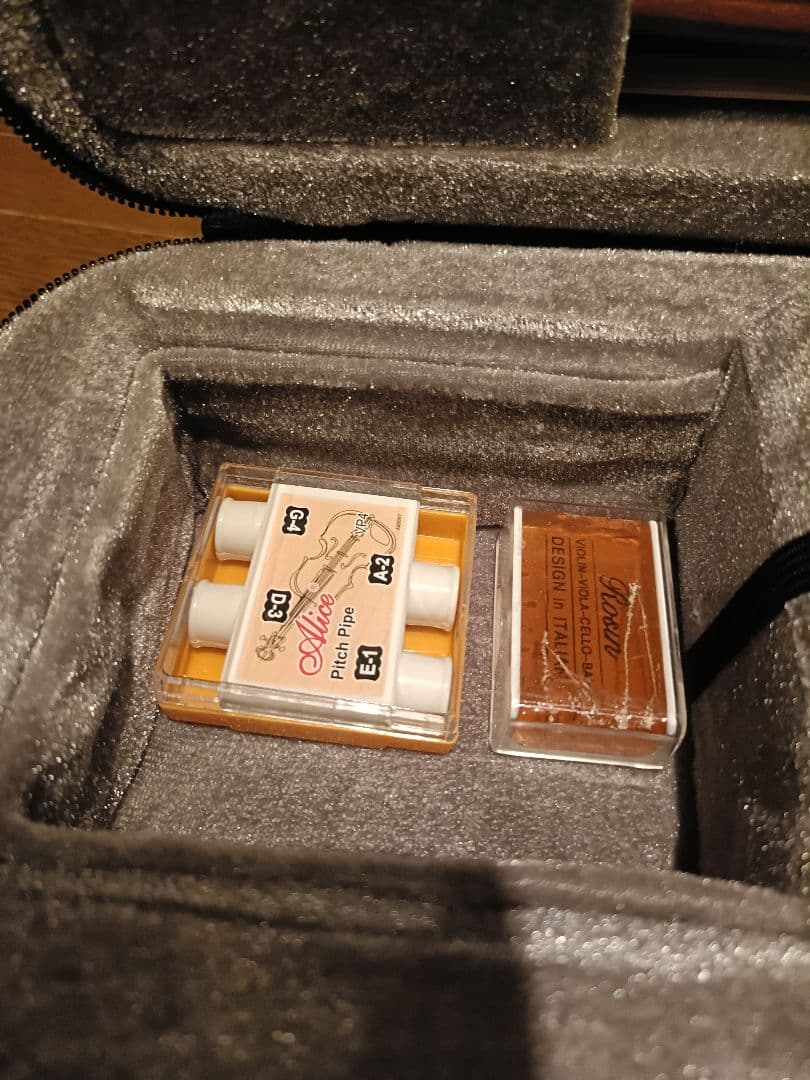 極美品　Hallstatt バイオリン　V-12 セミハードケース