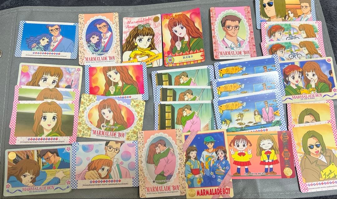 ママレードボーイ カード 大量 アマダ BANDAI