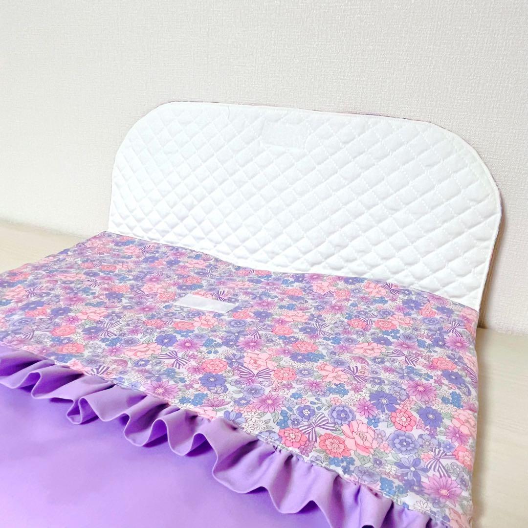 入園入学グッズ　オーダー　体操服袋　レッスンバッグ　上靴袋　防災頭巾カバー　花柄