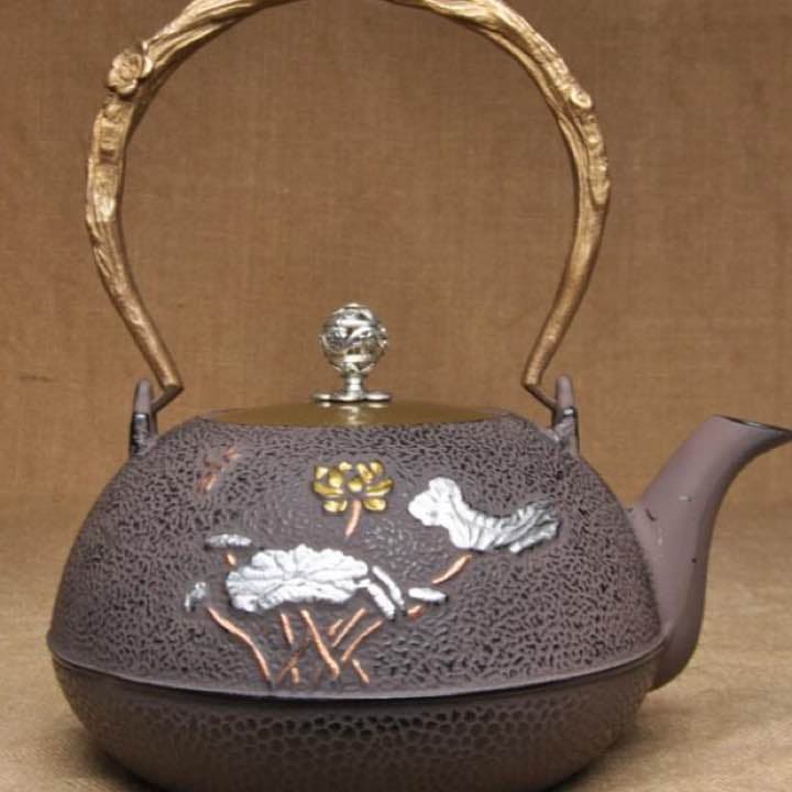 鉄器 急須 伝統工芸 手作り 鉄分補給 鉄瓶　DMT066