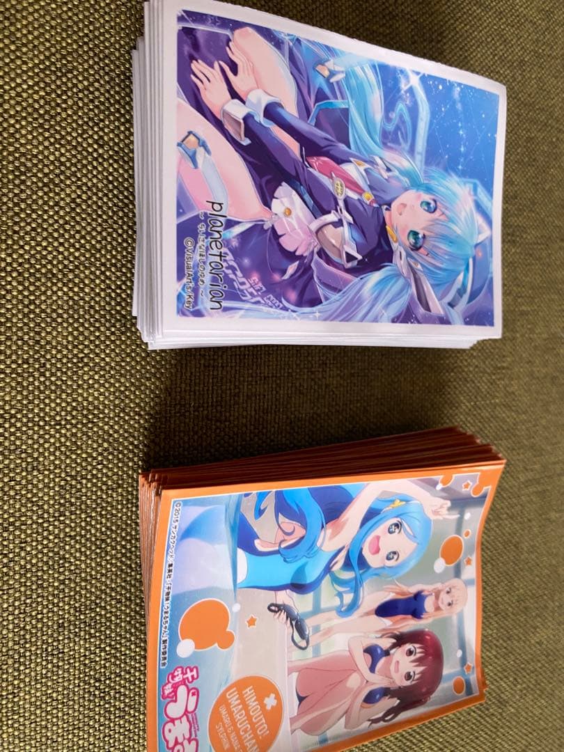 アニメ　カードゲーム　サプライ　セット
