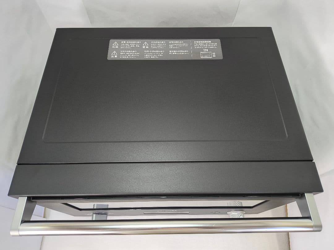 031 22年製 バルミューダデザイン　オーブンレンジ　ブラック