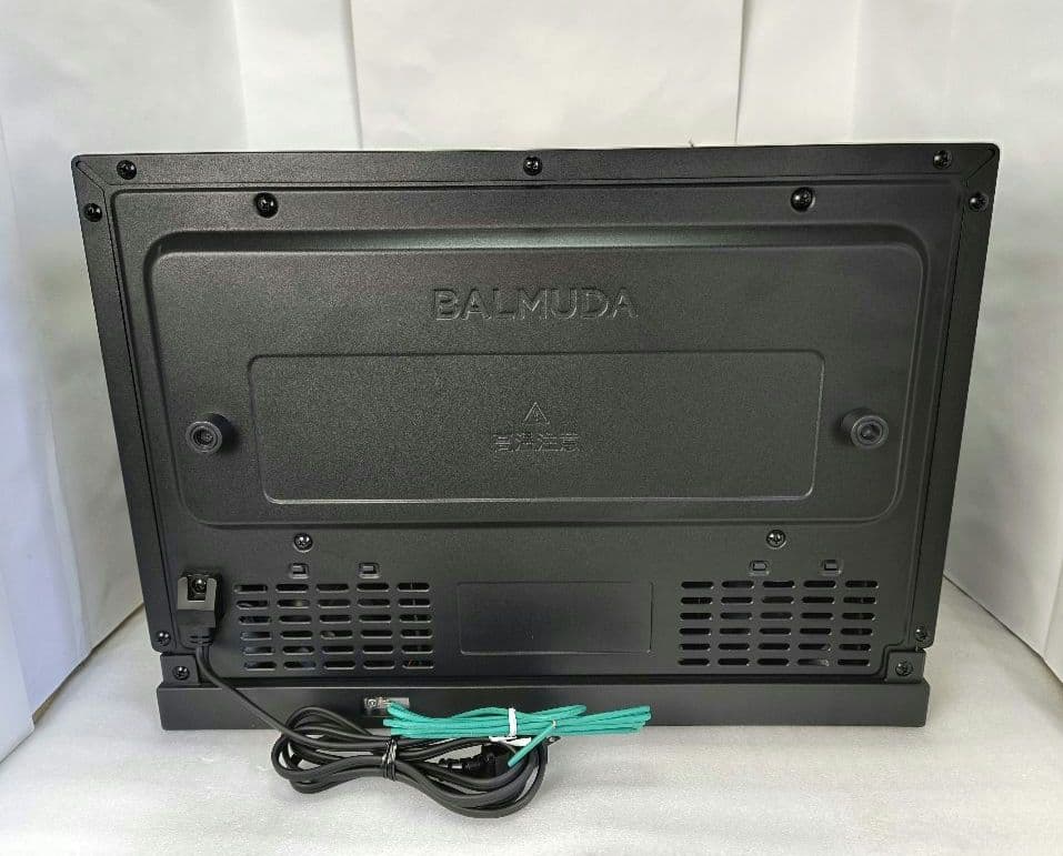 031 22年製 バルミューダデザイン　オーブンレンジ　ブラック