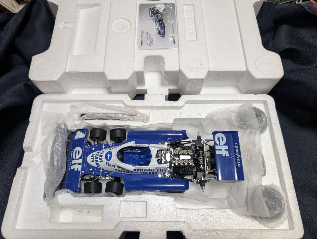 京商1/18TSMmodel製 1977 TyrrellP34MonacoGP