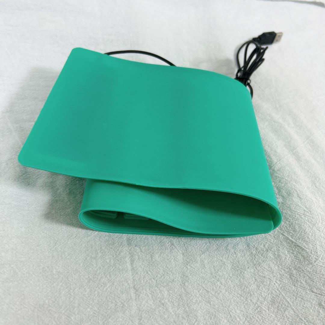 折りたたみ式 シリコンキーボード USB防水 有線キーボード 英語配列