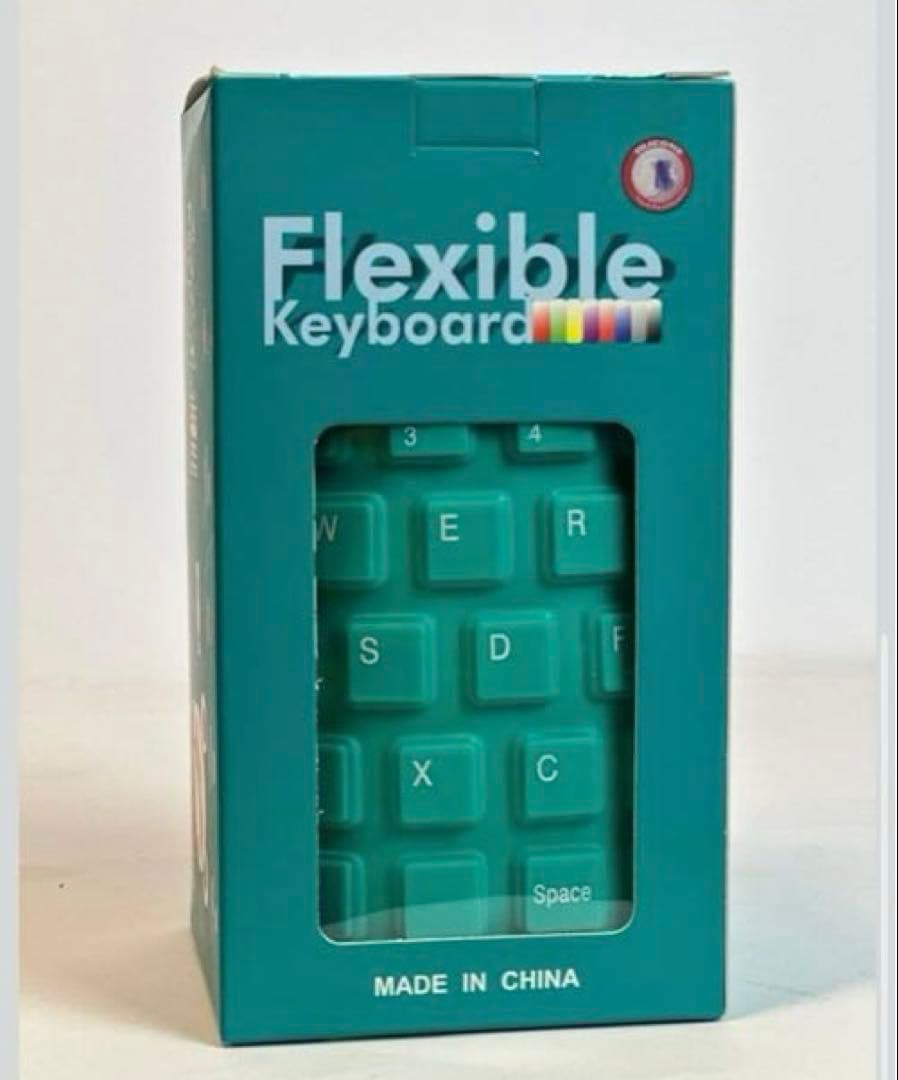 折りたたみ式 シリコンキーボード USB防水 有線キーボード 英語配列
