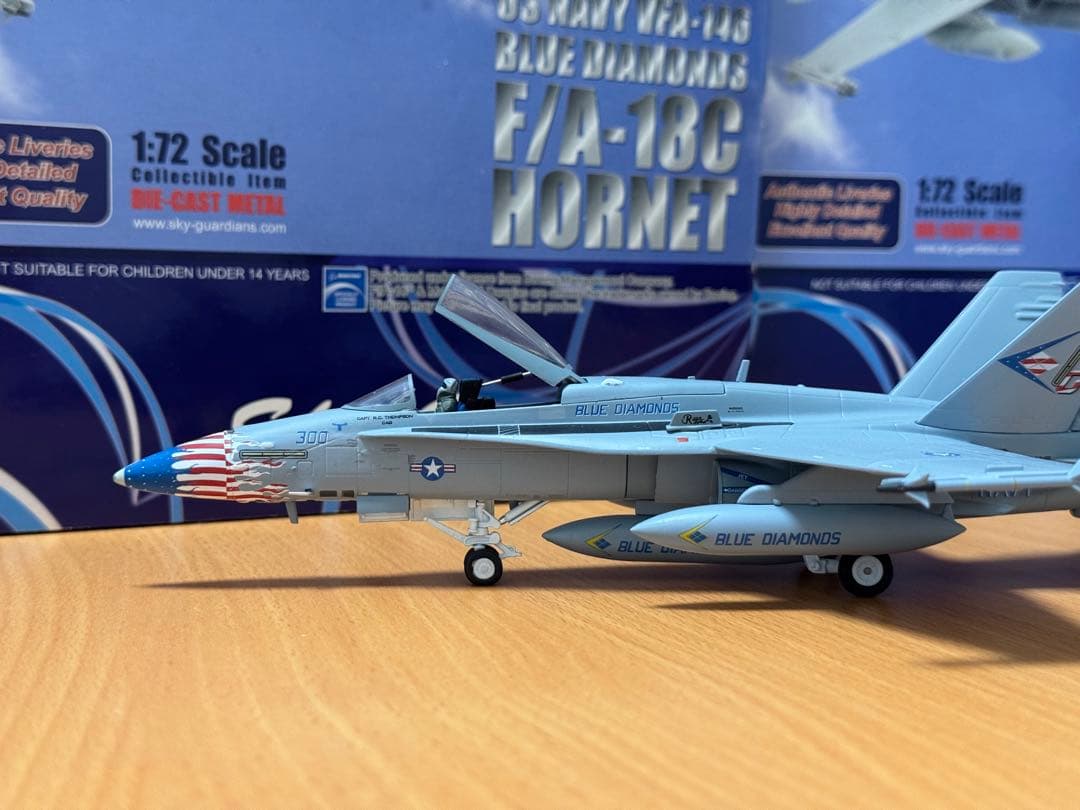 Witty F/A-18 Hornet 1/72スケール 2機セット