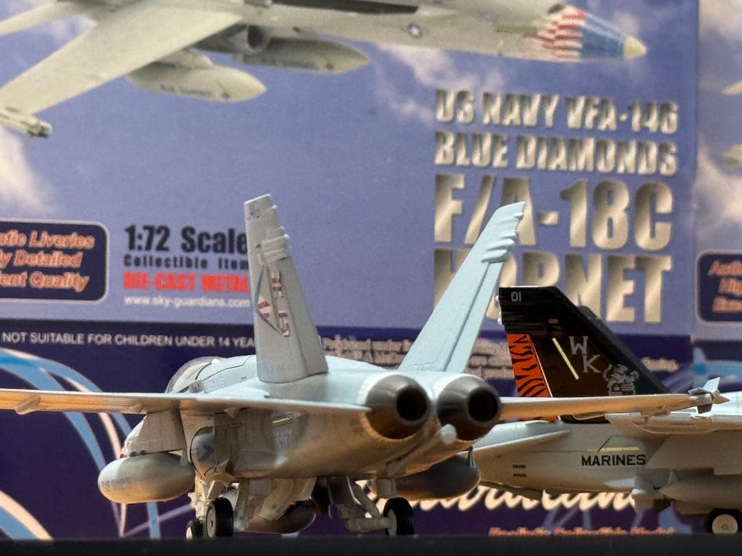 Witty F/A-18 Hornet 1/72スケール 2機セット