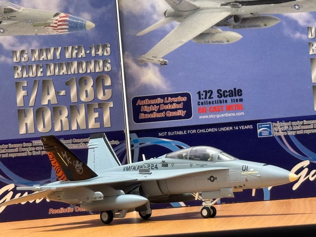 Witty F/A-18 Hornet 1/72スケール 2機セット