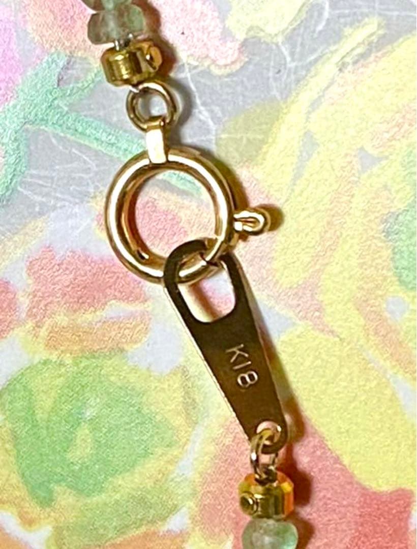 激レア天然色♡ルビーエメラルドサファイア ネックレス