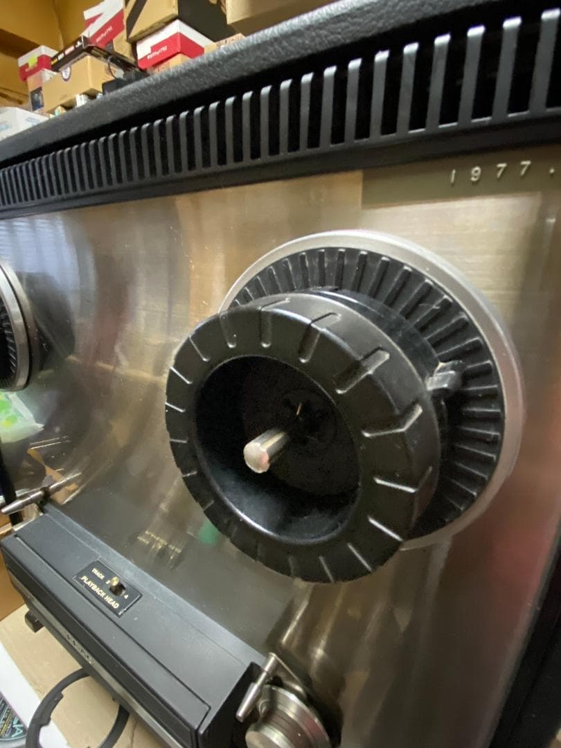 TEAC A-7400RX 2トラ38機トランスポート部dbx搭載ジャンク！1