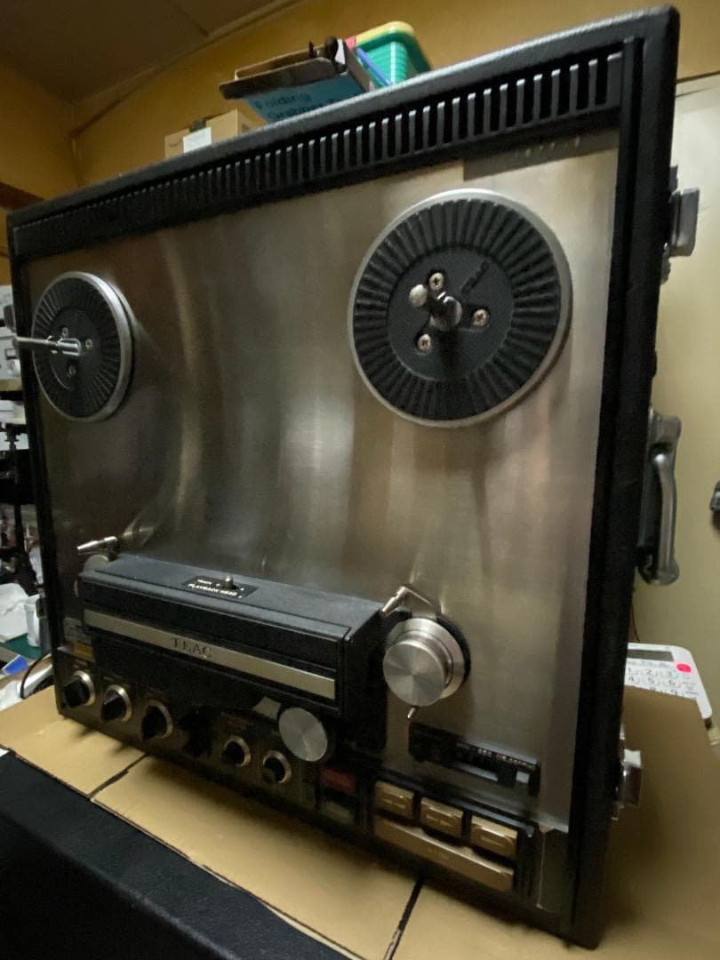 TEAC A-7400RX 2トラ38機トランスポート部dbx搭載ジャンク！1