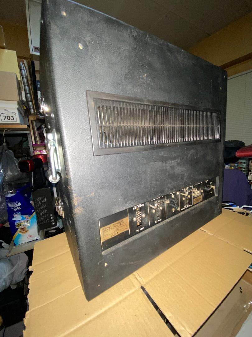 TEAC A-7400RX 2トラ38機トランスポート部dbx搭載ジャンク！1