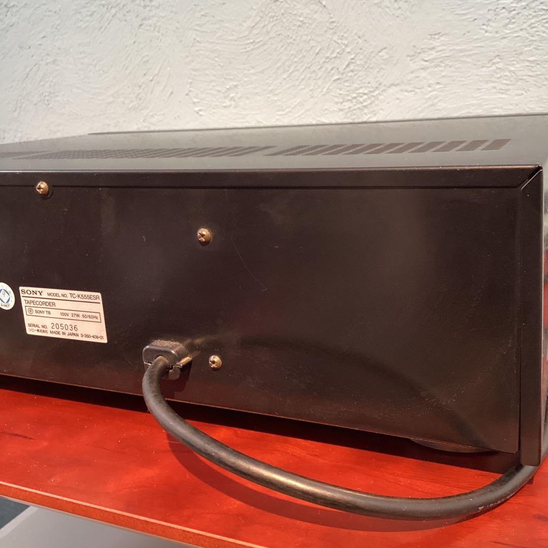 SONY TC-K555ESR カセットデッキ ジャンク品