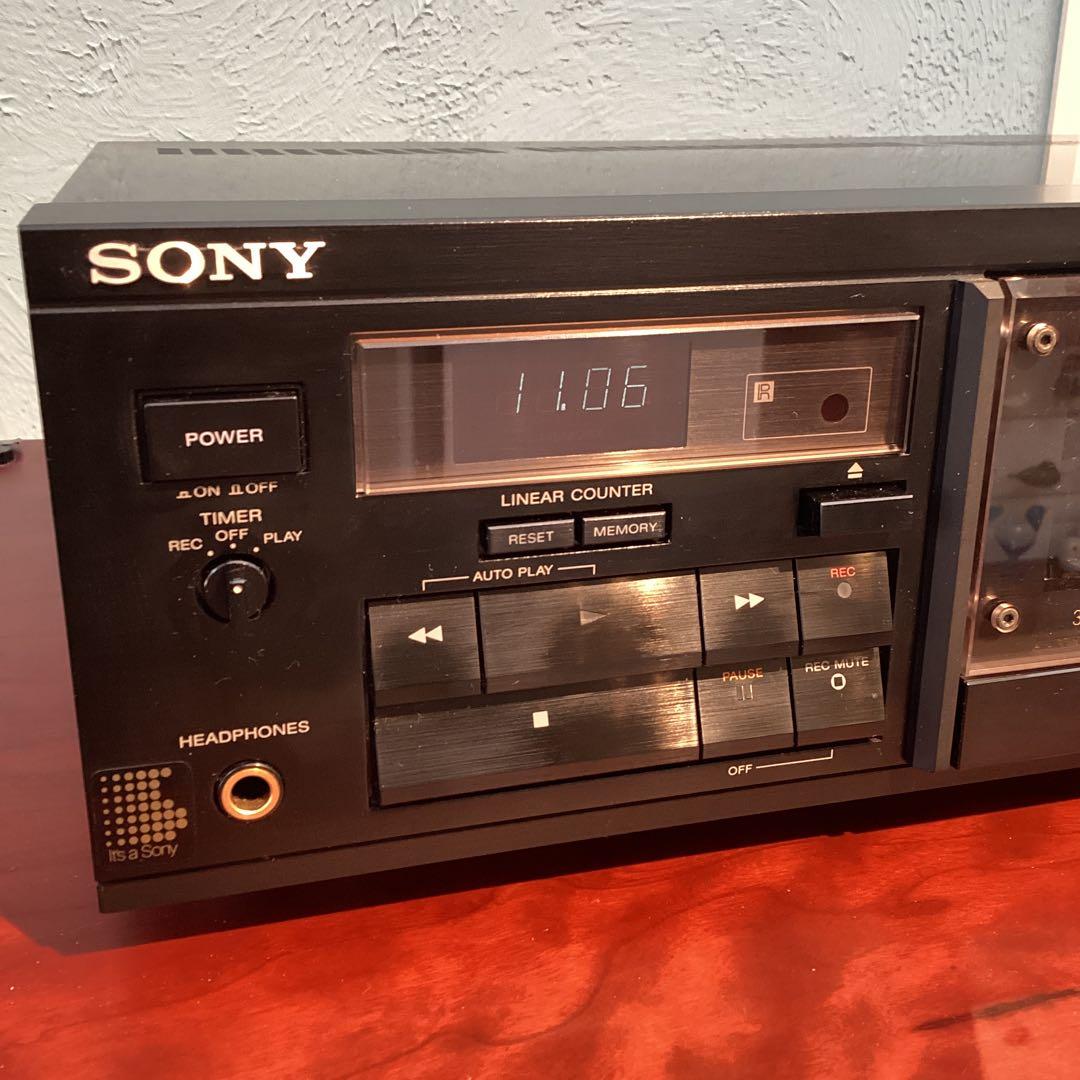 SONY TC-K555ESR カセットデッキ ジャンク品