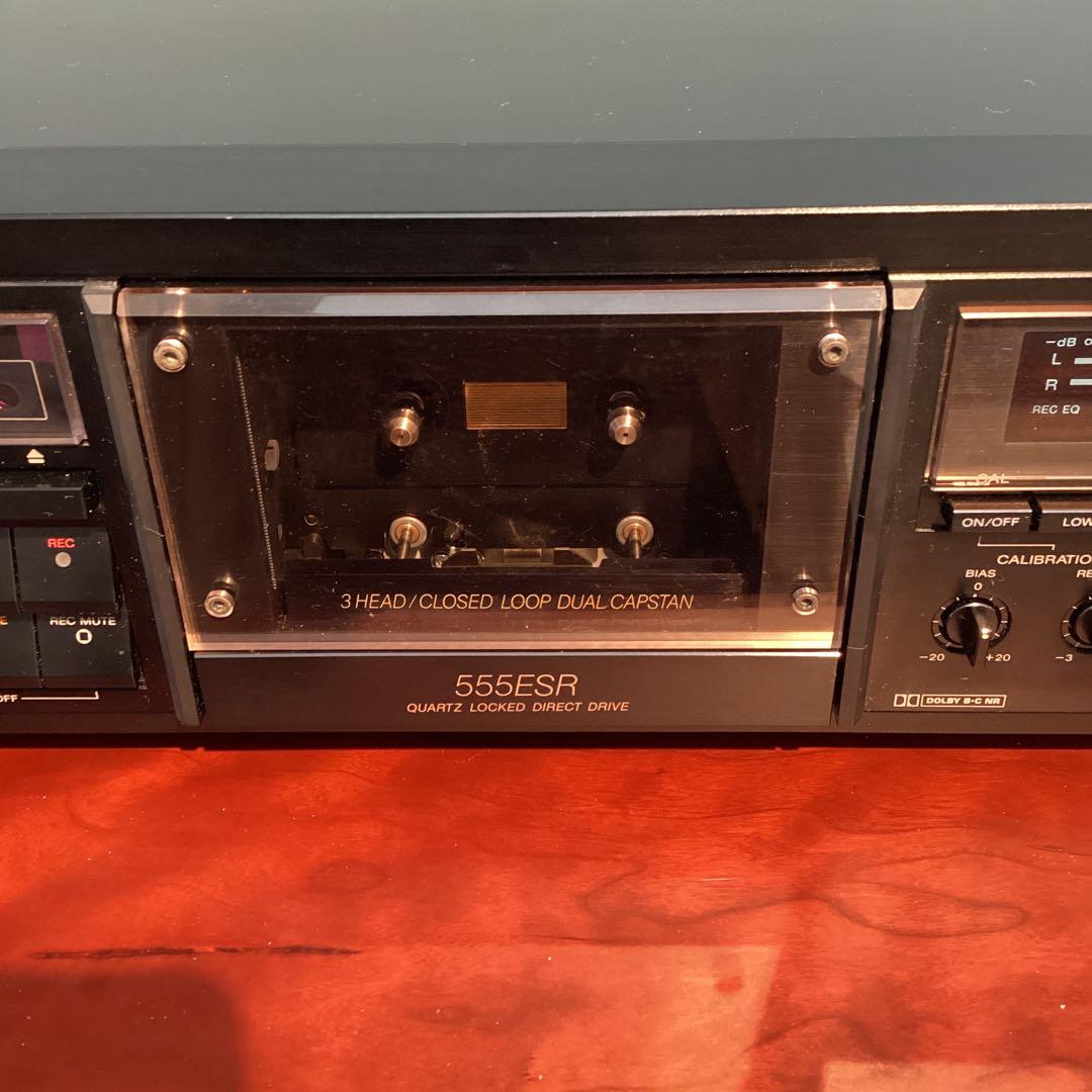 SONY TC-K555ESR カセットデッキ ジャンク品