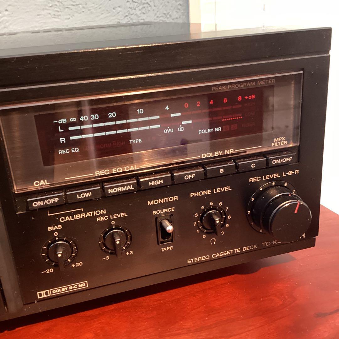 SONY TC-K555ESR カセットデッキ ジャンク品
