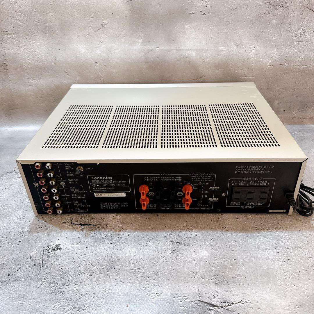 Technics テクニクス プリメインアンプ SU-V7 オーディオ機器