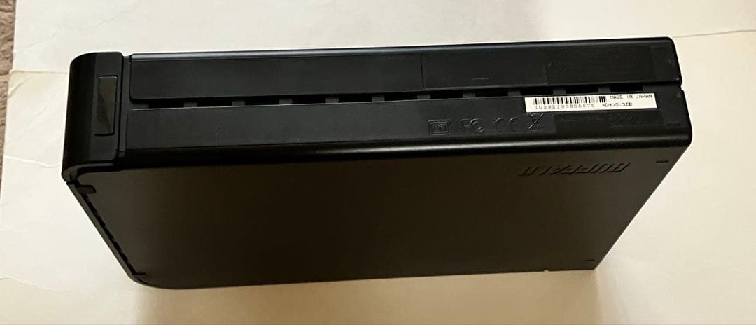 ハードディスク 2TB　バッファロー HD-LX2.0U3D 電源アダプタなし