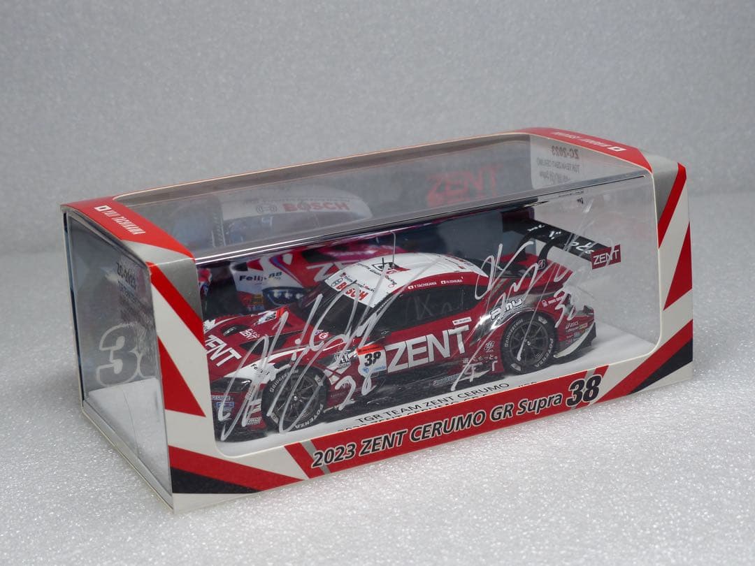 スパークモデル spark 1/43 ZENT cerumo GR スープラ