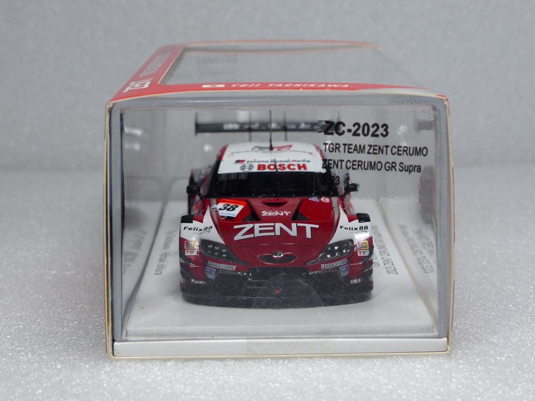 スパークモデル spark 1/43 ZENT cerumo GR スープラ
