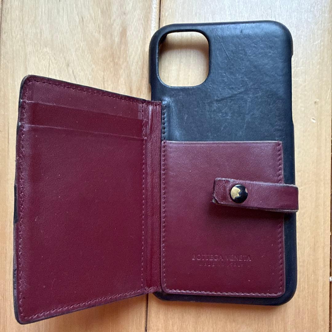 bottega veneta 公式スマホ レザー　iPhone14ケース