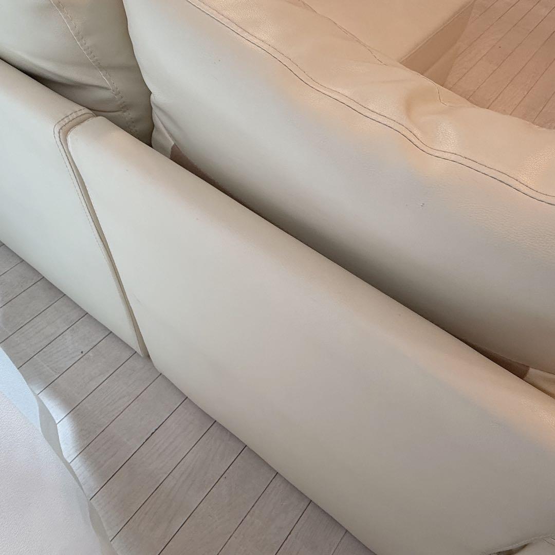 モダンデコ 3人掛け カウチソファ