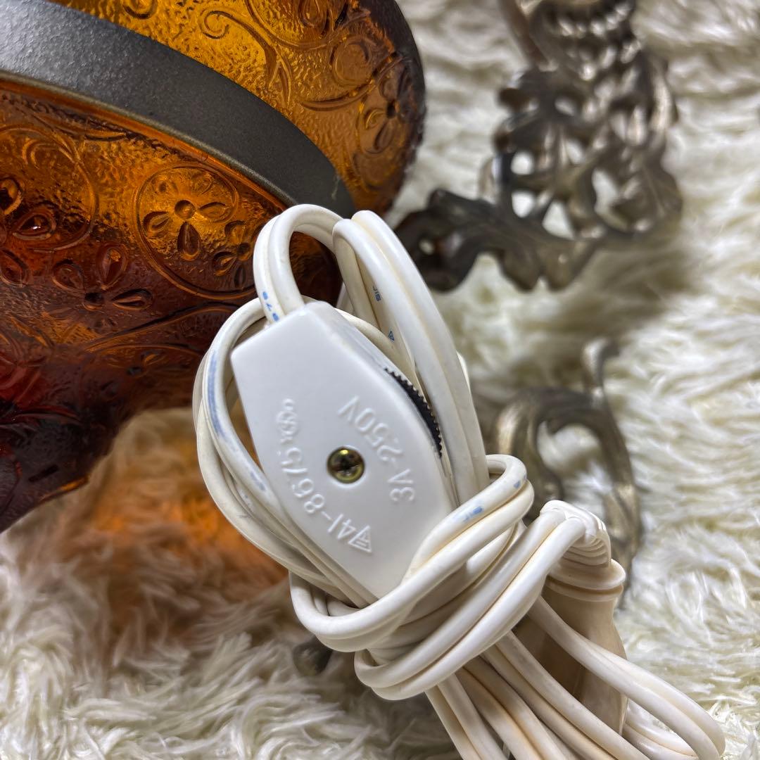 テーブルランプ ガラス スタンドライト ヴィンテージ オイルランプ風