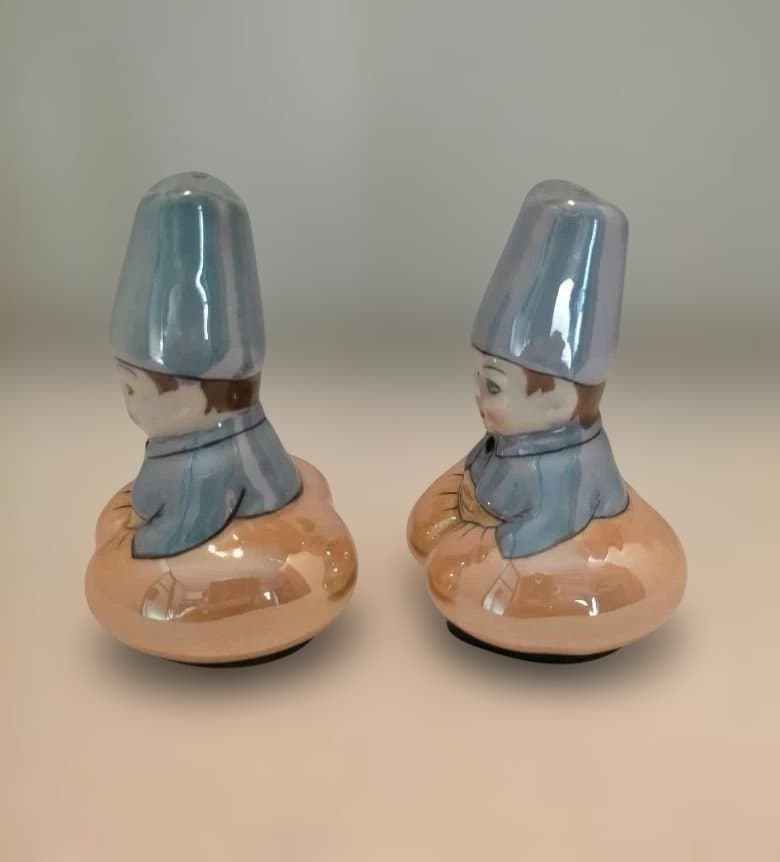 オールドノリタケ　ラスター彩　コサックダンス