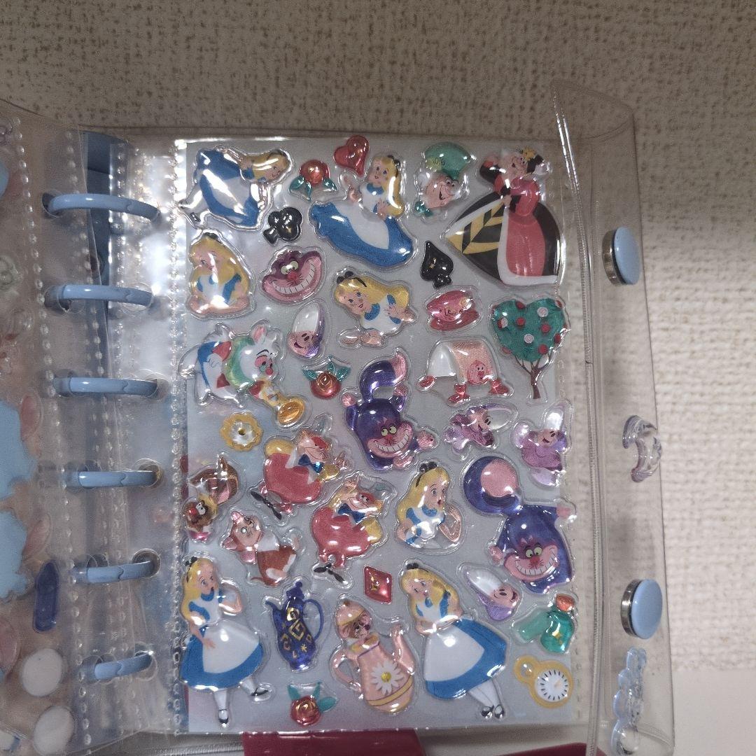 シール帳　完成品 ナイトメア・ビフォア・クリスマス＆プーさん ステッカーシート