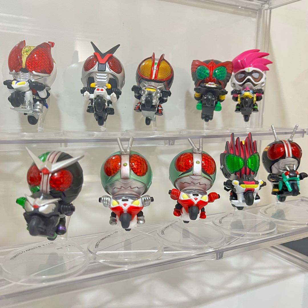 @CTION RIDE 仮面ライダー 1号 2号 W 他 アクションライド